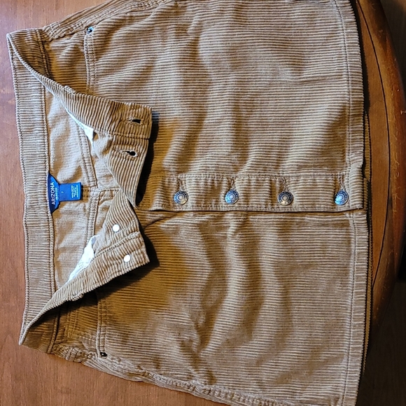 Arizona Jeanco size 7 corduroy skirt - Picture 3 of 4